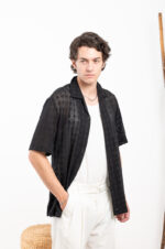 Πουκάμισο Vittorio 800-24-105 Black - Image 7