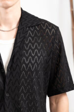 Πουκάμισο Vittorio 800-24-103 Black - Image 7