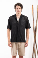 Πουκάμισο Vittorio 800-24-103 Black - Image 8