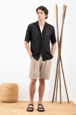 Πουκάμισο Vittorio 800-24-103 Black - Image 11