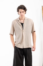 Πουκάμισο Vittorio 800-24-103 Beige - Image 5