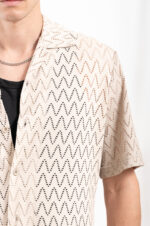 Πουκάμισο Vittorio 800-24-103 Beige - Image 8