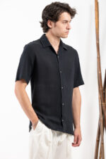 Πουκάμισο Vittorio 800-24-310 Black - Image 2