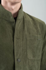 Overshirt Vittorio 300-2425-Azzate Olive - Image 10