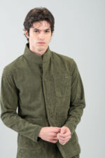 Overshirt Vittorio 300-2425-Azzate Olive - Image 8