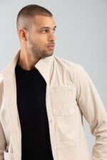 Overshirt Vittorio 300-2425-Azzate Stone - Image 8