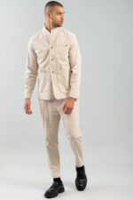 Overshirt Vittorio 300-2425-Azzate Stone - Image 3