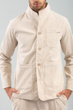 Overshirt Vittorio 300-2425-Azzate Stone - Image 6