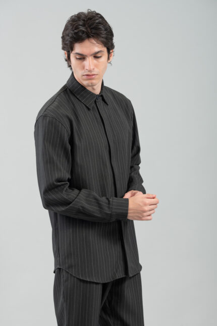 Overshirt Vittorio 300-2425-Morone Black