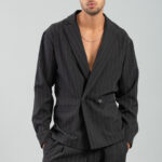 Overshirt Vittorio 300-2425-Barrio Stripe Black