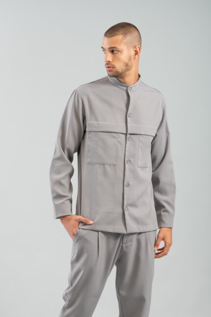 Overshirt Vittorio 300-2425-Pantova Grey