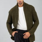 Πλεκτή Ζακέτα Vittorio 700-2425-100 Khaki