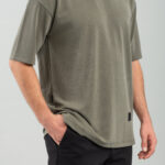 Μπλούζα Vittorio Oversized 200-2425-008 Khaki