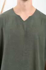 Μπλούζα Vittorio Oversized 200-24-IOS Olive - Image 5