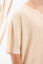 Μπλούζα Vittorio Oversized 200-24-IOS Beige - Image 6