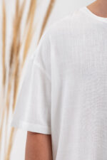 Μπλούζα Vittorio Oversized 200-24-IOS White - Image 6