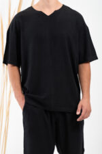 Μπλούζα Vittorio Oversized 200-24-IOS Black - Image 2