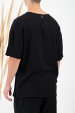 Μπλούζα Vittorio Oversized 200-24-IOS Black - Image 4