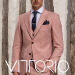 Κοστούμι Vittorio 100-24-PONTE Rosewood