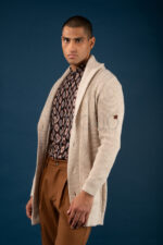 Πλεκτή ζακέτα Vittorio 700-2223-007 Ecru - Image 3