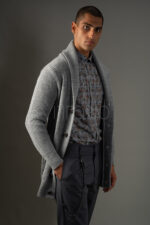 Πλεκτή ζακέτα Vittorio 700-2223-007 Ecru - Image 7