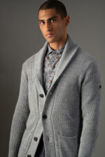 Πλεκτή ζακέτα Vittorio 700-2223-007 Ecru - Image 8