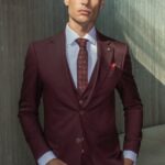 Κοστούμι Vittorio 100-2324-FLAVIO Bordeaux