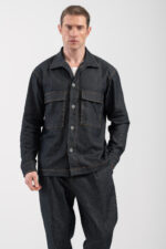 Overshirt Vittorio 300-2425-ROSSETO Black - Image 2