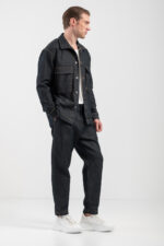 Overshirt Vittorio 300-2425-ROSSETO Black - Image 3