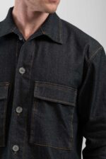 Overshirt Vittorio 300-2425-ROSSETO Black - Image 6
