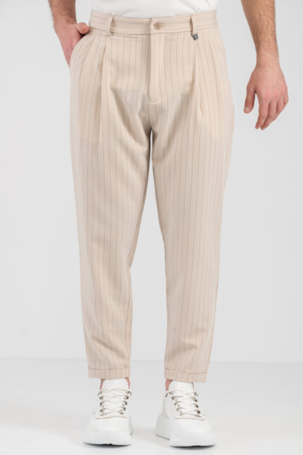 Παντελόνι Vittorio 500-25-Genova Beige