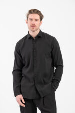 Πουκάμισο Vittorio 800-2425-300 Black - Image 2