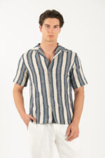 Πουκάμισο Vittorio 800-25-012 Blue