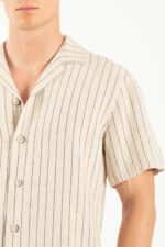 Πουκάμισο Vittorio 800-25-TINOS Beige - Image 5