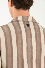 Πουκάμισο Vittorio 800-25-012 Beige - Image 4