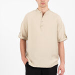 Πουκαμίσα Vittorio 800-25-700 BEIGE