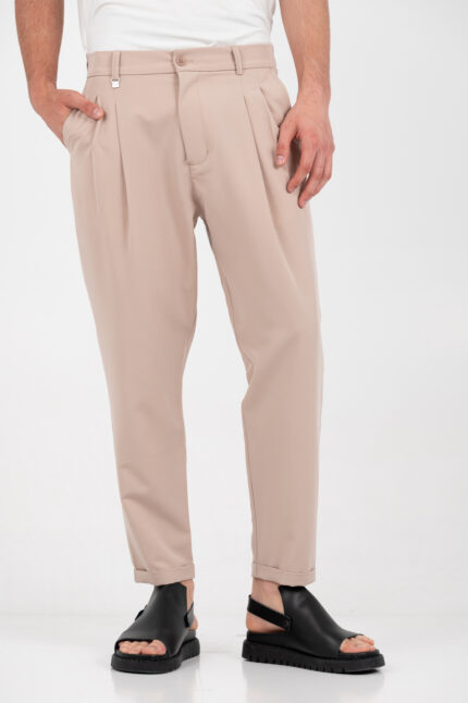 Παντελόνι Vittorio 500-25-ALBERTO L.BEIGE