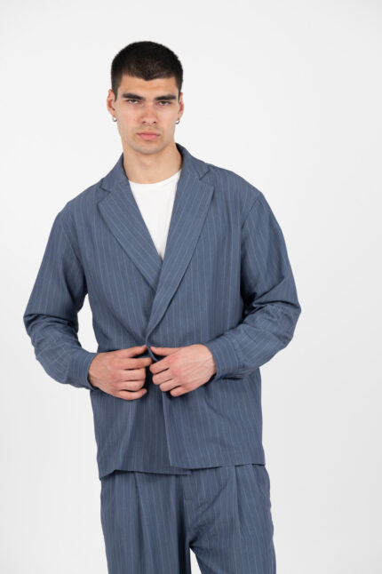 Overshirt Vittorio 300-25-GENOVA INDIGO
