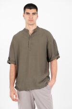Πουκαμίσα Vittorio 800-25-700 OLIVE