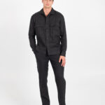 Overshirt Vittorio 300-25-ISLAND BLACK