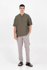 Πουκαμίσα Vittorio 800-25-700 OLIVE - Image 2