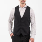 Γιλέκο Vittorio 1100-25-DIVERSO BLACK