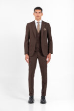 Κοστούμι Vittorio 100-2526-ADRIANO BROWN - Image 2