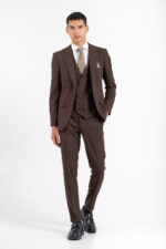 Κοστούμι Vittorio 100-2526-ADRIANO BROWN - Image 4