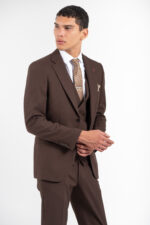 Κοστούμι Vittorio 100-2526-ADRIANO BROWN - Image 6