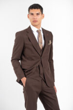 Κοστούμι Vittorio 100-2526-ADRIANO BROWN - Image 9