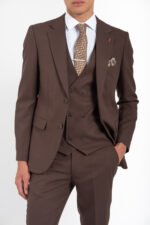 Κοστούμι Vittorio 100-2526-ADRIANO BROWN - Image 10