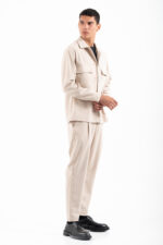 Overshirt Vittorio 300-2526-AREZZIO STONE - Image 4