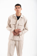 Overshirt Vittorio 300-2526-AREZZIO STONE - Image 6