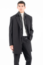 Παλτό Vittorio 400-2526-ARONE BLACK - Image 7